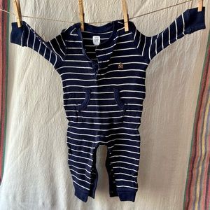 GAP Baby Stripe Footless One-Piece 12-18m
